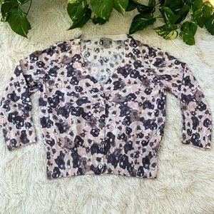 H&M Button-Up Floral Blouse